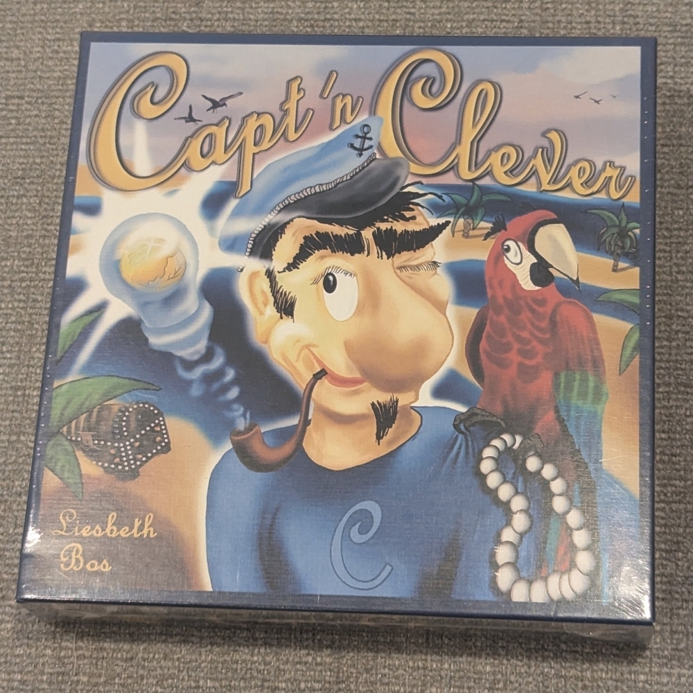 Capt'n Clever Rio Grande Board Game 3-4 players, age 6+ NIB